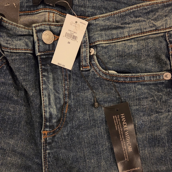 Classic Blue Women's Jeans Banana Republic Size 0 - Picture 4 of 6